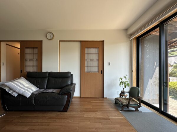 畳スペースのある暮らし。リビングにちょっとした和コーナーを。