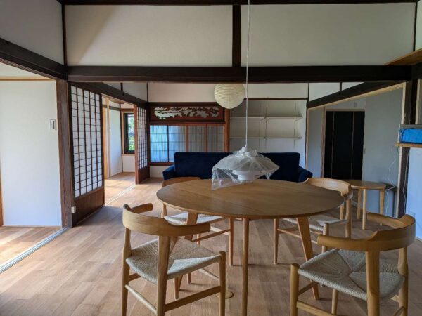古民家リノベ見学会準備