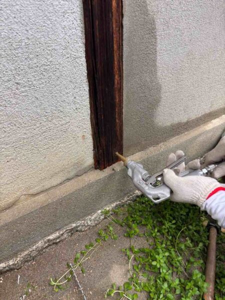 古民家リノベ　シロアリへの対策