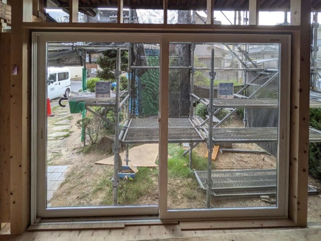 性能向上リノベモデルハウス　進捗