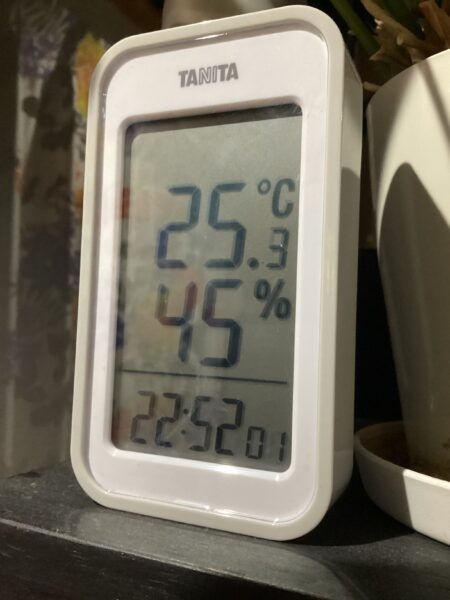 温度　湿度　加湿