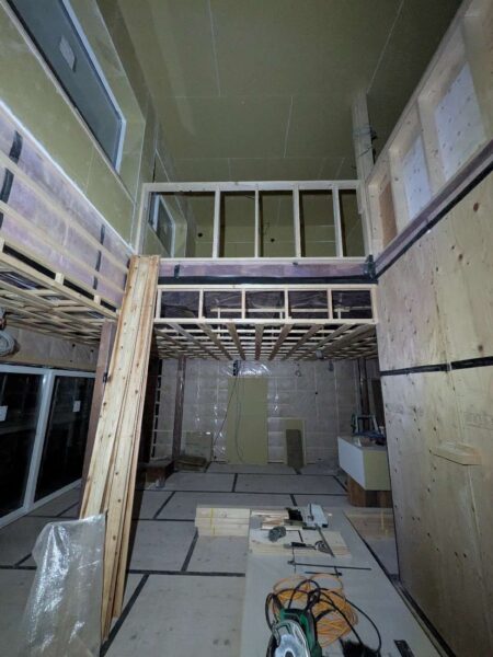 耐震・断熱リノベ　モデルハウス進捗