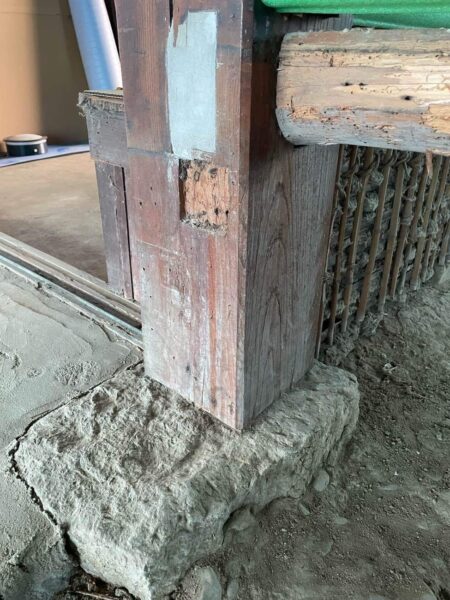 【山田の日刊ブログ】古民家玉石基礎の耐震補強