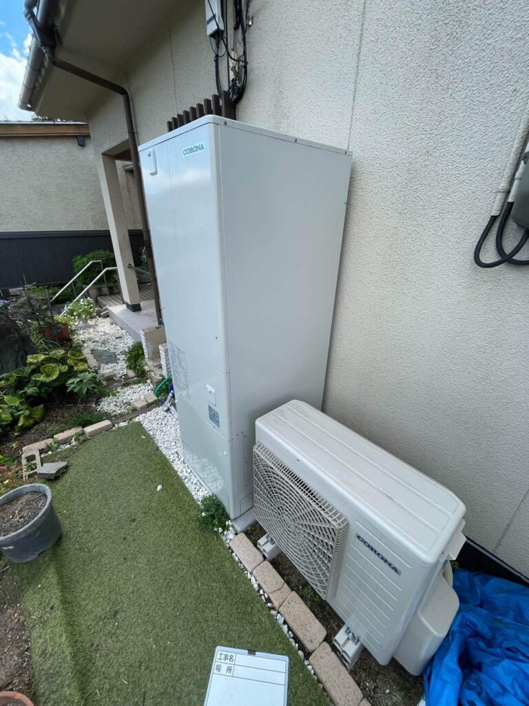 【山田の日刊ブログ】エコキュートの設置場所