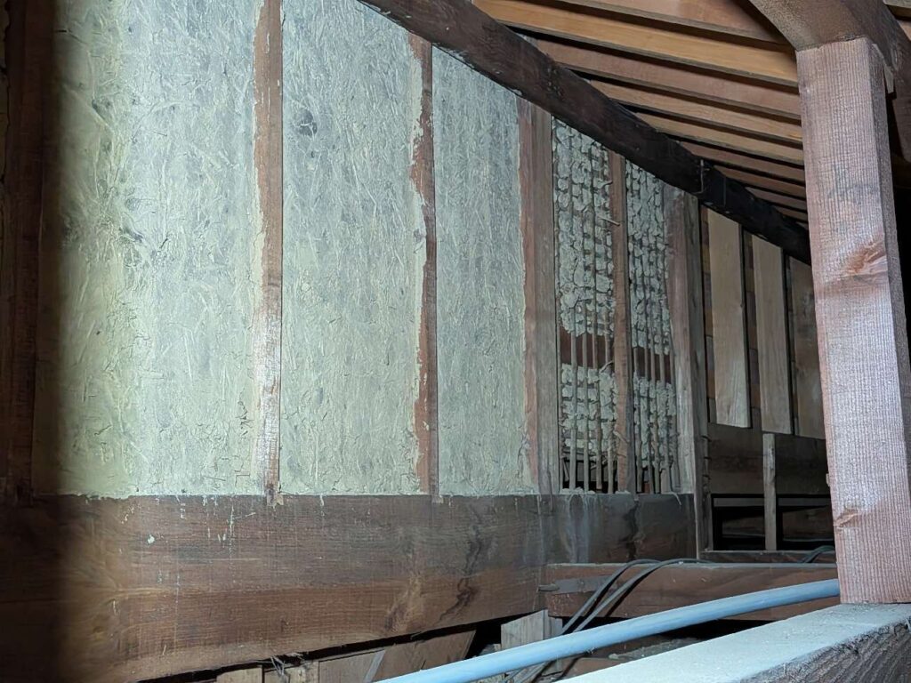 【山田の日刊ブログ】天井裏チェックでわかること