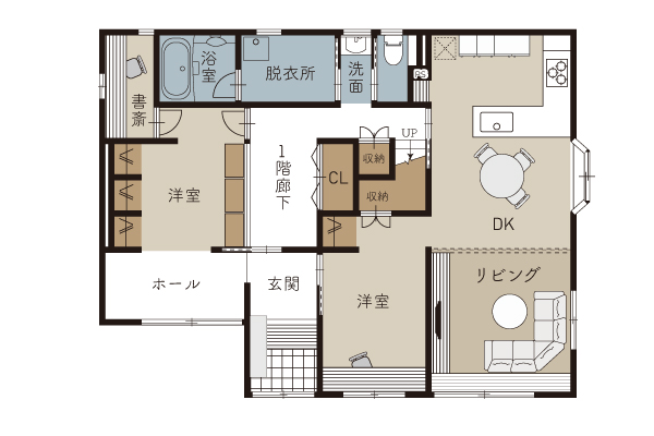 After 改修後間取り図